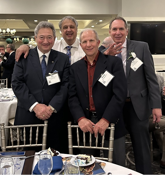 Pat Arre, John Porcaro, Kenny Mastria, Paul Martino - June of 1973 Wildwood Crew